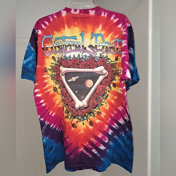 Tie-Dye Grateful Dead Space Your Face Tee - Picture 3 of 4